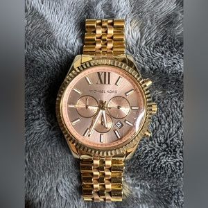 Gold Michael Kors Watch